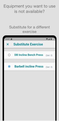 Substitute Workouts